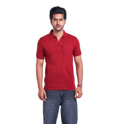 ANAND Men's Polo Collar T-Shirt – Premium Pique Cotton, Smart Casual Polo Tee, Office & Leisure Wear | Pack of 2 | Assorted Color