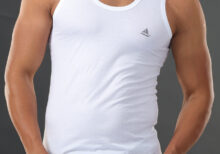 ANAND Frusie White Color Sleeveless Vest